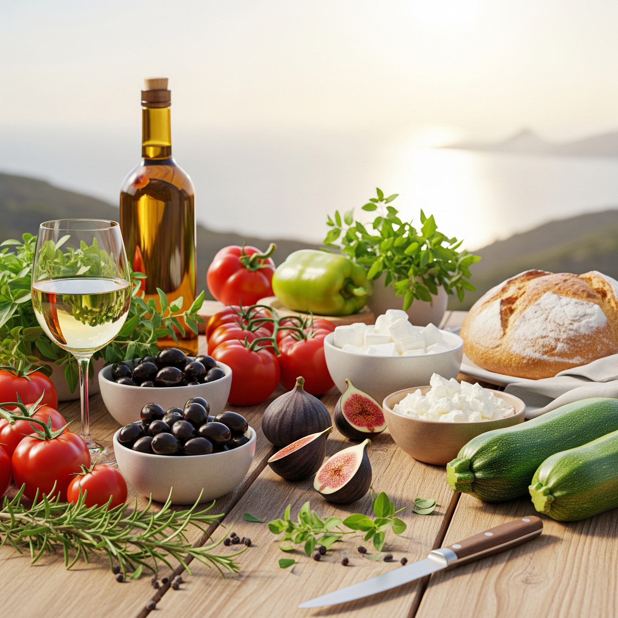 Recette régime méditerranéen - Maxiburner