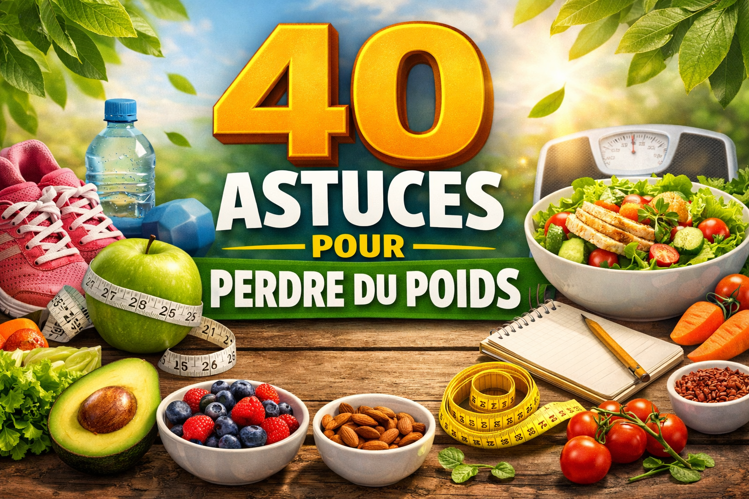 40 astuces pour perdre du poids