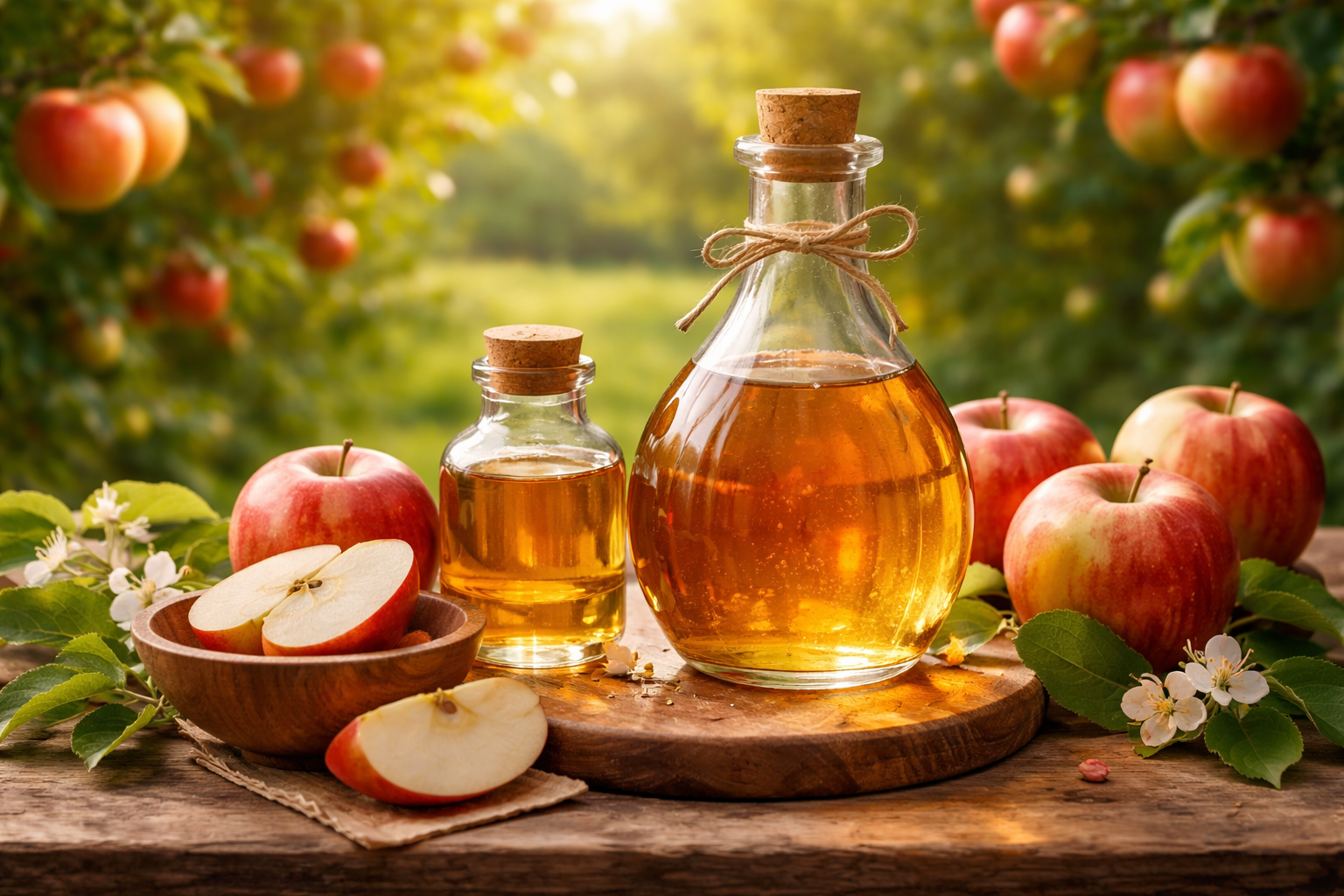 Bienfaits vinaigre de cidre - Maxiburner